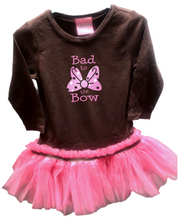 Load image into Gallery viewer, Bad to the Bow Tutu Dress