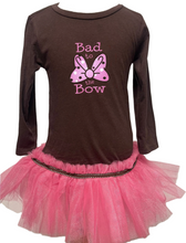 Load image into Gallery viewer, Bad to the Bow Tutu Dress