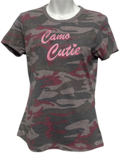 Load image into Gallery viewer, Camo Cutie T Shirt