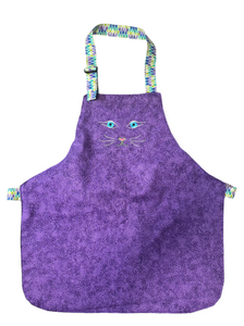 Kitty Apron and Adjustable Chef Hat for children