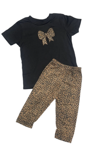 Girl's Animal Print Outfit