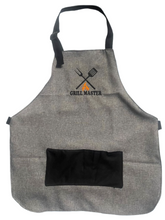 Load image into Gallery viewer, Grill Master Apron and Adjustable Chef Hat for children