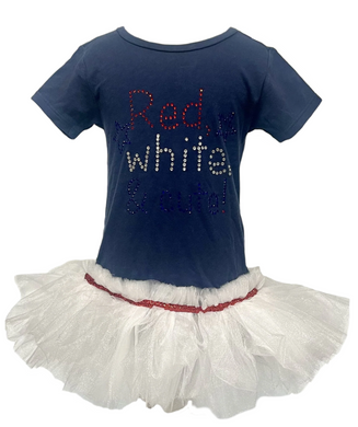 Red, White and Cute Tutu