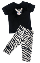 Load image into Gallery viewer, Girl&#39;s Animal Print Outfit