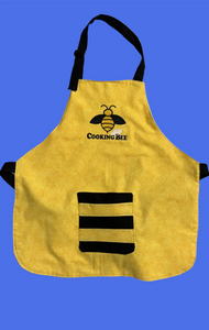 Cooking Bee Apron and Adjustable Chef Hat for children