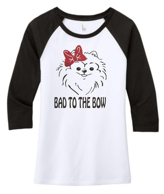 Pomeranian Bad To The Bow
