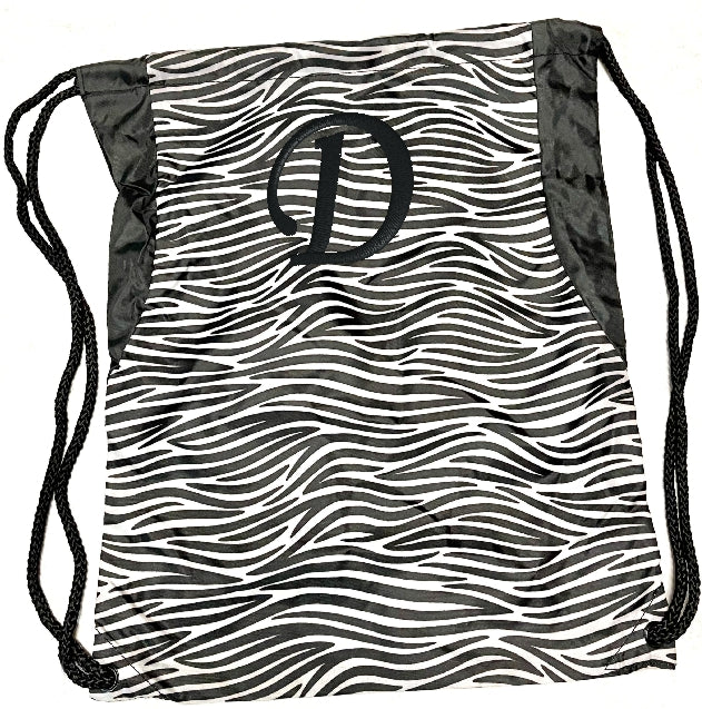 Zebra Cinch Bag