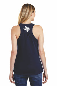 Texas Born & Raised Gathered Back Tank