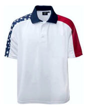 Load image into Gallery viewer, Patriotic Polo