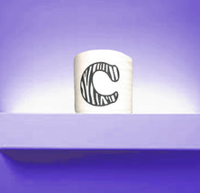 Load image into Gallery viewer, Monogrammed Zebra Print Toilet Paper