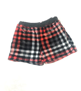 "Kiss Me Goodnight" Red Plaid Lounge Wear